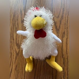 GANZ WEBKINS White Chicken Plush Stuffed Animal